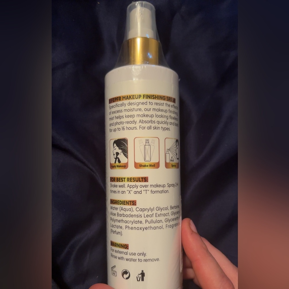 16 hour Makeup Setting Spray - Long-Lasting Natural Finish - Picture 6 of 7